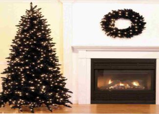 Black Christmas Tree