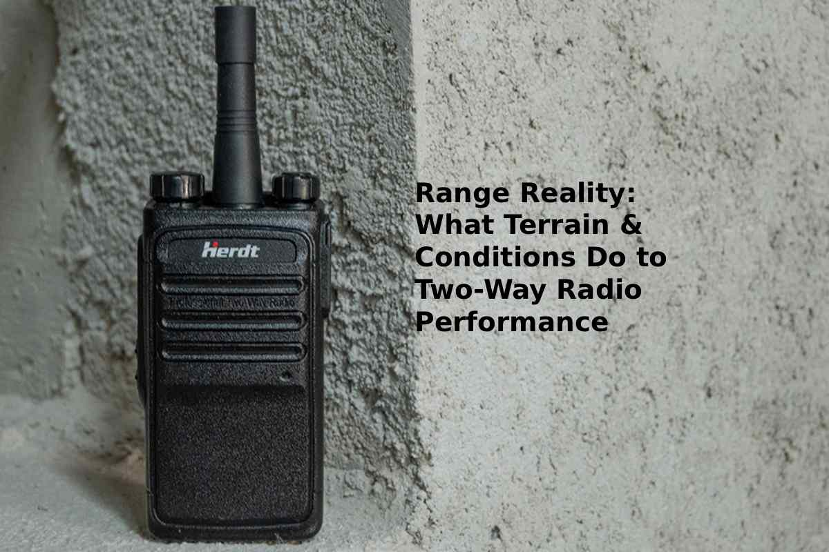 Range Reality: What Terrain & Conditions Do to Two-Way Radio Performance