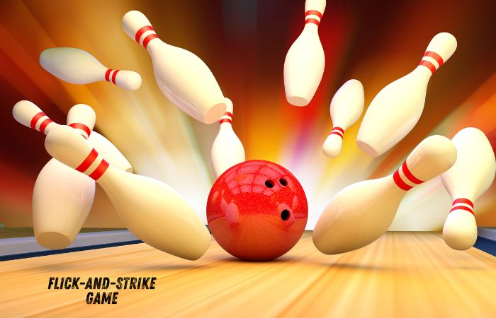 Flick-and-Strike Game