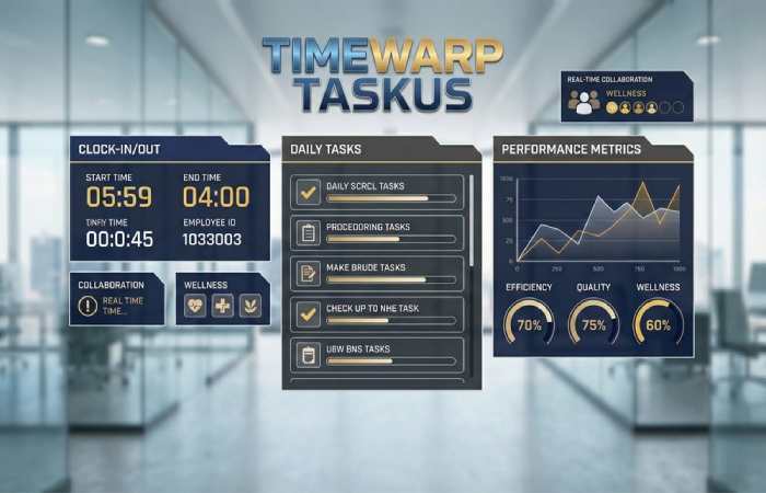 key features of timewarp taskUs
