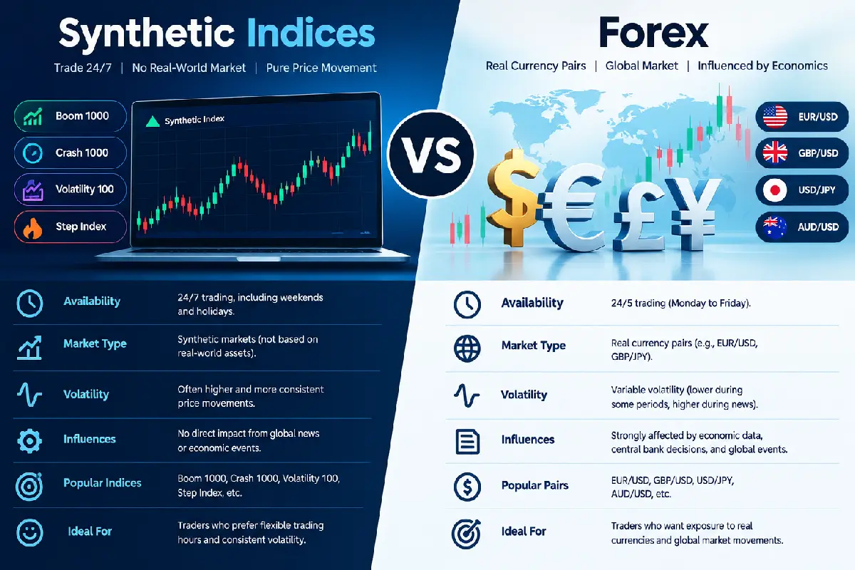 synthetic indices and forex